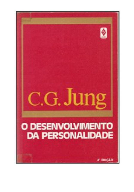 O Desenvolvimento da Personalidade, Carl Gustav Jung