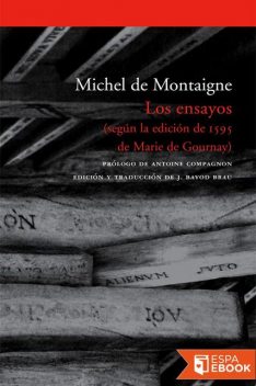 Los ensayos, Michel de Montaigne