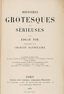 Histoires grotesques et sérieuses, Edgar Allan Poe
