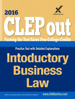 CLEP Introductory Business Law, Sharon Wynne