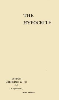 The Hypocrite, Guy Thorne