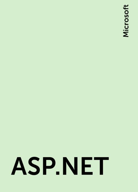 ASP.NET, Microsoft