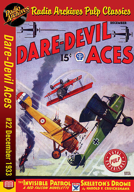 Dare-Devil Aces #22 December 1933, Harold F. Cruickshank, Robert Jasper Hogan