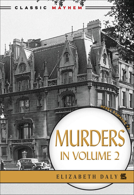 Murders in, Elizabeth Daly
