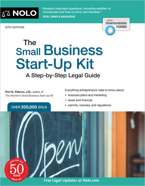 Small Business Start-Up Kit, The, Peri Pakroo