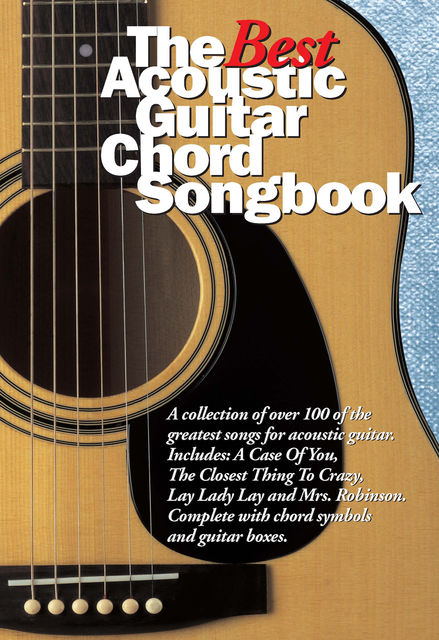 Best Acoustic Guitar Chord Songbook, Wise Publications
