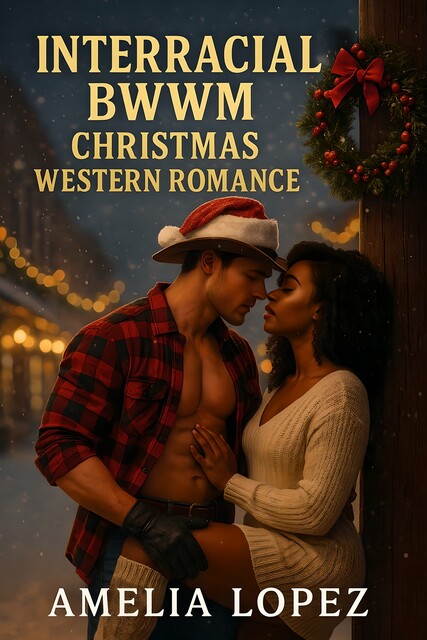 Interracial BWWM Christmas Western Romance, Amelia Lopez