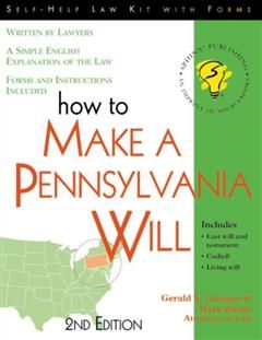 How to Make a Pennsylvania Will, Mark Warda