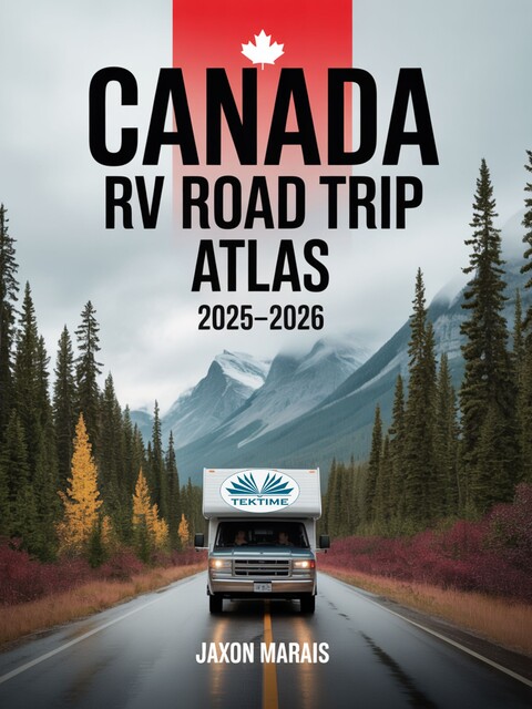 Canada RV Road Trip Atlas 2025–2026-Complete Guide To Scenic Routes, Campgrounds, National Parks, And Hidden Gems Across Canada, Jaxon Marais