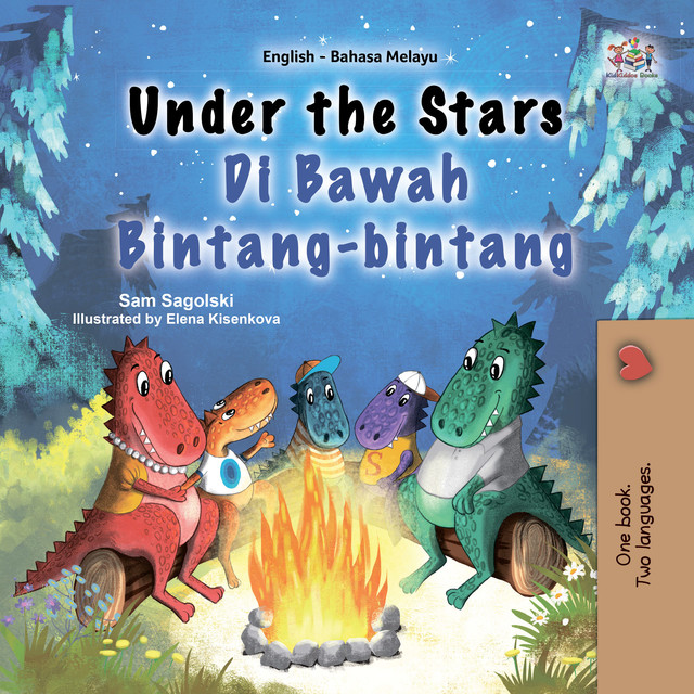 Under the Stars Di Bawah Bintang-bintang, KidKiddos Books, Sam Sagolski
