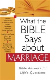What the Bible Says about Marriage, Barbour Publishing