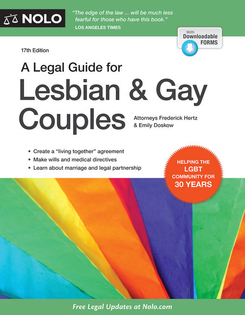 A Legal Guide for Lesbian & Gay Couples, A, Emily Doskow, Frederick Hertz