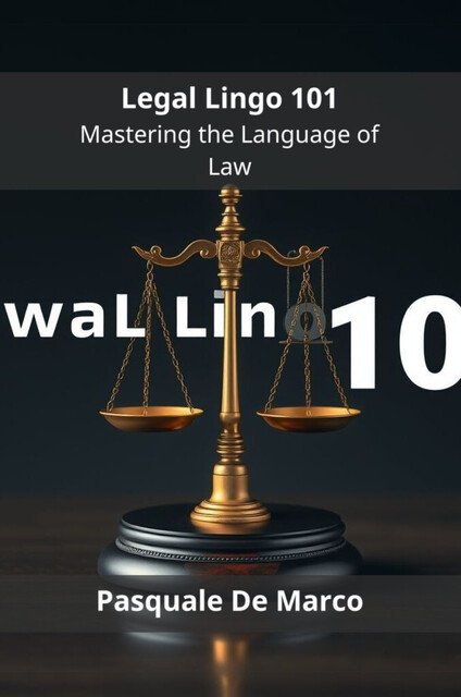Legal Lingo 101, Pasquale De Marco