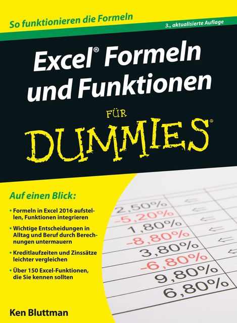 Excel Formeln und Funktionen für Dummies, Peter Aitken, Ken Bluttman