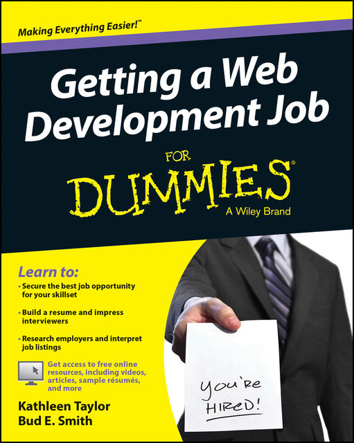 Getting a Web Development Job For Dummies, Kathleen Taylor, Bud E.Smith