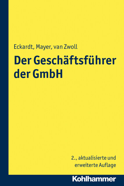 Der Geschäftsführer der GmbH, Bernd Eckardt, Christiane van Zwoll, Volker Mayer
