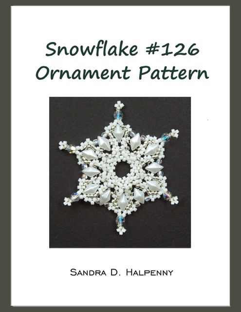 Snowflake #126 Ornament Pattern, Sandra D Halpenny