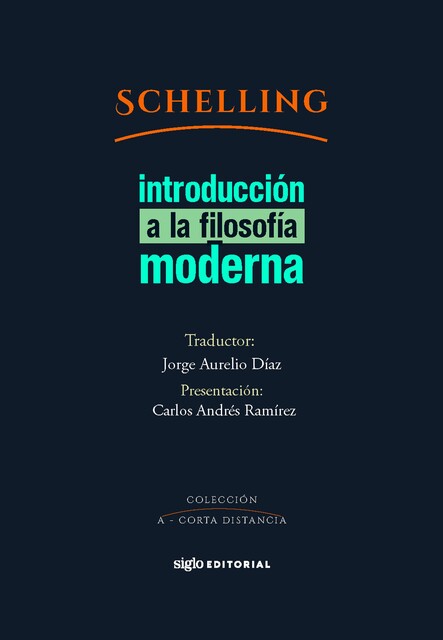 Introducción a la filosofía moderna, Friedrich Schelling