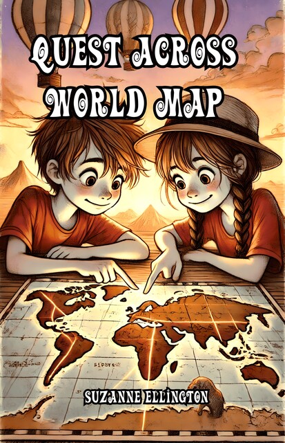 Quest Across World Map, Suzanne Ellington
