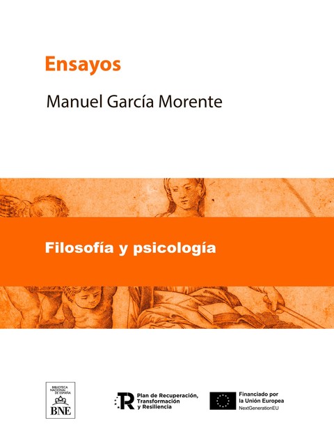 Ensayos, Manuel García Morente