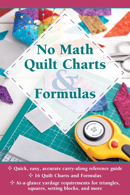 No Math Quilt Charts & Formulas, Editors at Landauer Publishing