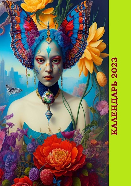 Календарь-2023. Художественный стиль «Цветочный», Валерий Жиглов