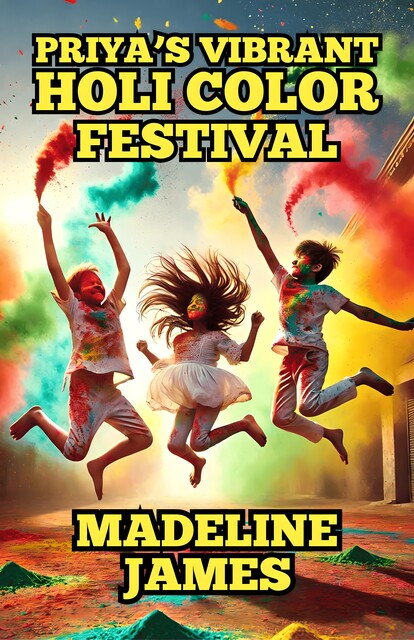 Priya’s Vibrant Holi Color Festival, Madeline James