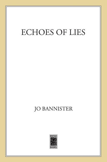 Echoes of Lies, Jo Bannister