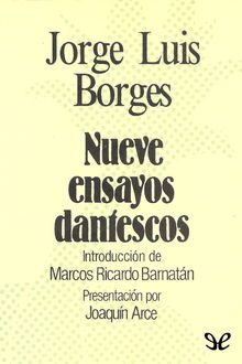 Nueve ensayos dantescos, Jorge Luis Borges