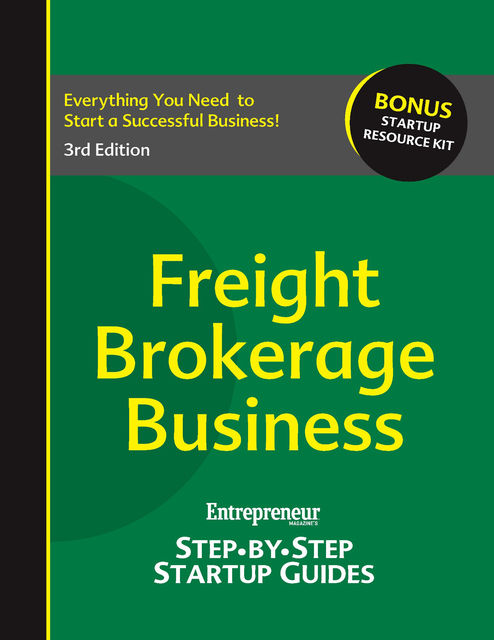 Freight Brokerage Business, Entrepreneur Press, Jacquelyn Lynn