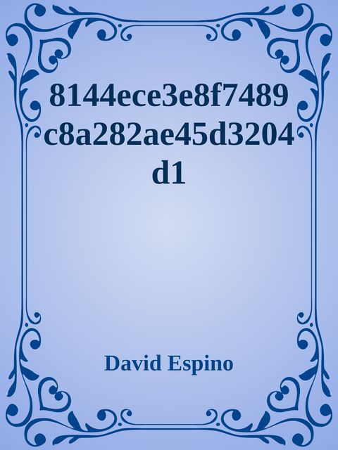 8144ece3e8f7489c8a282ae45d3204d1, David Espino