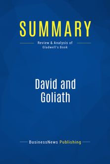 Summary: David and Goliath, BusinessNews Publishing