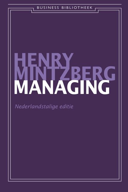 Simply managing, Henry Mintzberg