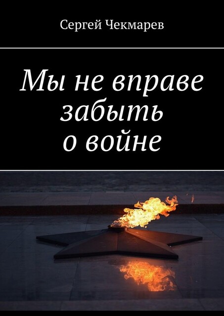 Мы не вправе забыть о войне, Сергей Чекмарев