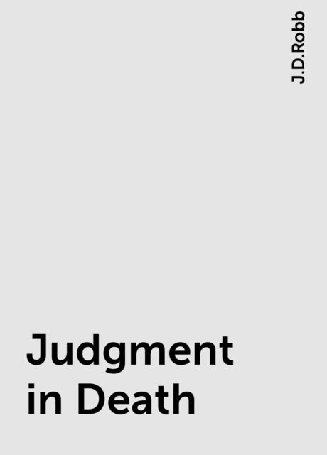 Judgment in Death, J.D.Robb