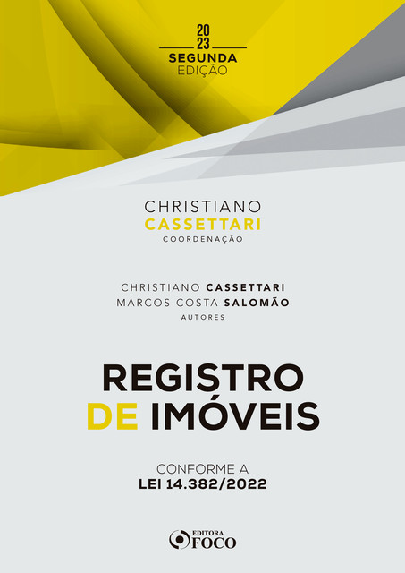 Registro de Imóveis, Christiano Cassettari, Marcos Costa Salomão
