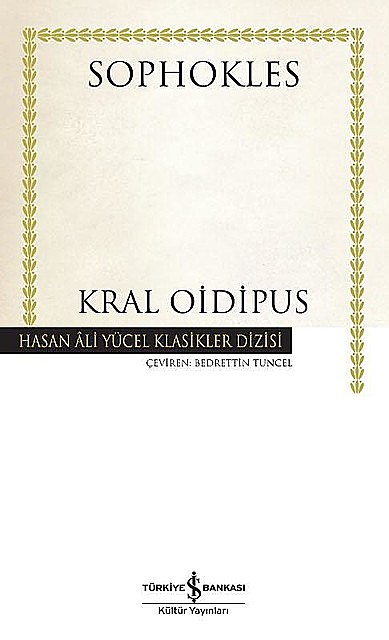 Kral Oidipus, Sophokles – İş Bankası Kültür Yayınları