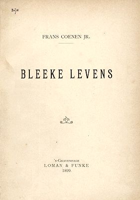 Bleeke levens, Frans Coenen