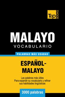 Vocabulario español-malayo – 3000 palabras más usadas, Andrey Taranov, Victor Pogadaev