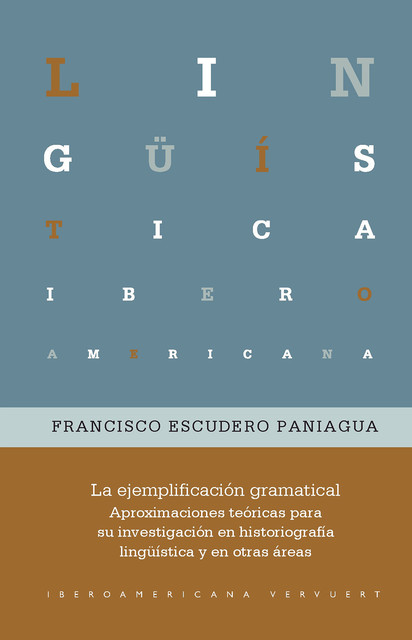 La ejemplificación gramatical, Francisco Escudero Paniagua
