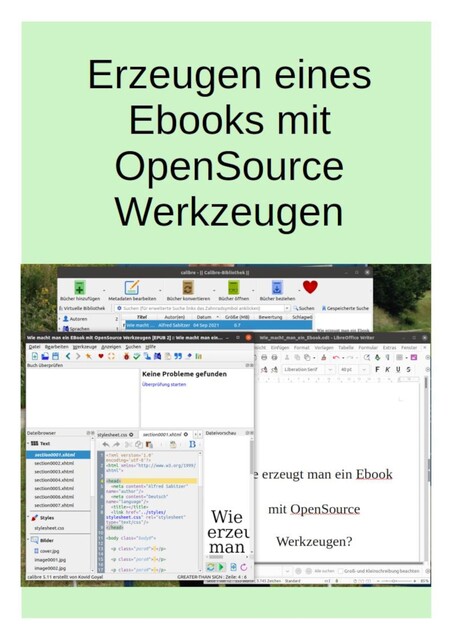 Wie macht man ein Ebook mit OpenSource Werkzeugen, Alfred Sabitzer