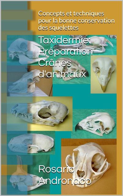 Taxidermie: Préparation Crânes d'animaux – Concepts et techniques pour la bonne conservation des squelettes, Rosario Andronaco
