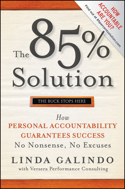 The 85% Solution, Linda Galindo