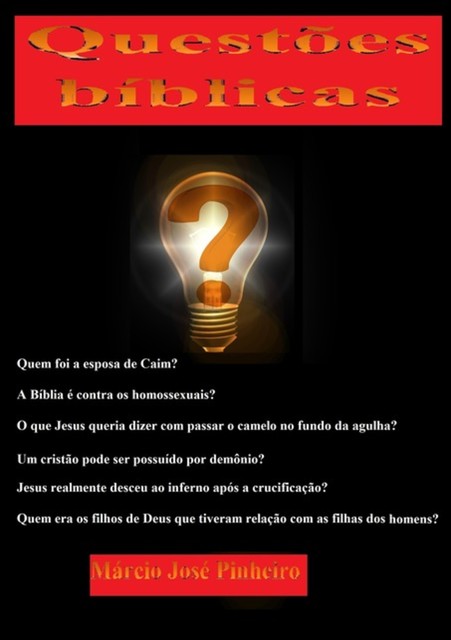 Questões Bíblicas, Márcio José Pinheiro