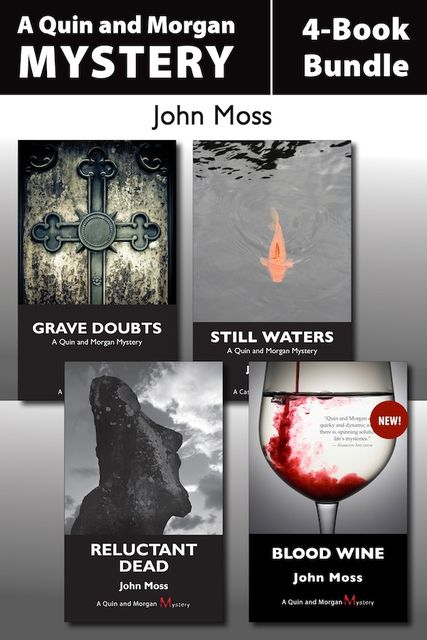 Quin and Morgan Mysteries 4-Book Bundle, John Moss