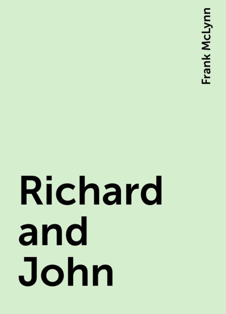 Richard and John, Frank McLynn