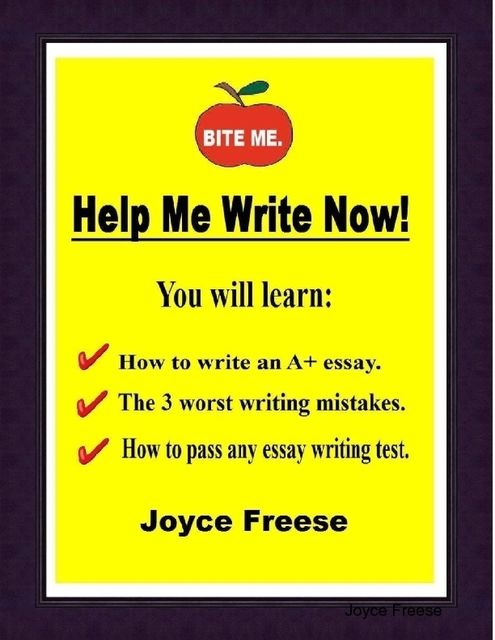 Help Me Write Now!, Joyce Freese