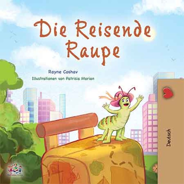 Die reisende Raupe, KidKiddos Books, Rayne Coshav