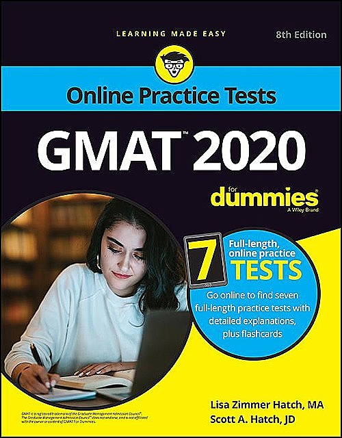 GMAT For Dummies 2020, Scott Hatch, Lisa Zimmer Hatch
