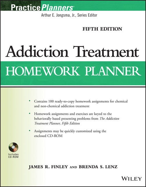 Addiction Treatment Homework Planner, James Finley, Brenda S.Lenz